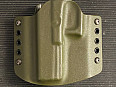 RH Holsters OWB Glock 17 olive LEVÉ