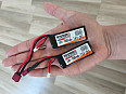 2x  Li-Pol 7,4V 1300mAh