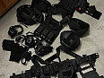 Komplet černá výbava - black gear