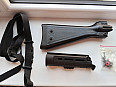 úklid mix věcí, díly AUG, MP5 magpul SL a pažba MKE
