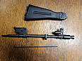 E&L AK-105/104 hlaveň, pažba