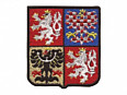 Nášivka znak České republiky 7x8 cm suchý zip