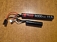 Akumulátor Li-Ion 11,1V 3000mAh 16C - Mini CQB s Mini Tamiya konektorem