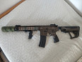 Elektrická airsoftka ICS DD MK18 S3 (CXP) TAN + příslušenství