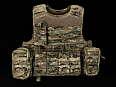Nosič plátů Warrior Raptor, Multicam - L