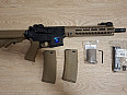 CQB Machine MOD-1 UPGRADE, Kestrel ECU - černá/TAN