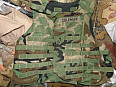 US Army WDL WOODLAND vesta IBA molle II Interceptor body armor