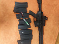 Spěchá!! Airsoft ar 15 custom ICS mars 
