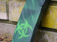 MAGWORZ #002 - Custom M4 AEG airsoft zásobník - Biohazard