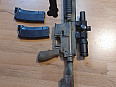 Hk416 telo, optika a zasobniky