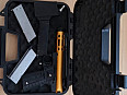 WE Galaxy 1911, blowback, celokov, zlatá