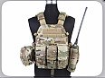 Bojová vesta multicam