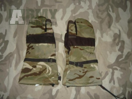 Teplé goretexové rukavice MTP org. brit. armáda