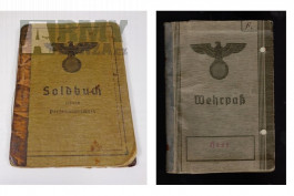 KOUPÍM Soldbuch Wehrpass Vojenskou knížku