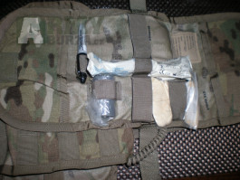 IFAK MC multicam Molle 2 US Army CAT škrtidlo Izrael bandage HH gaze