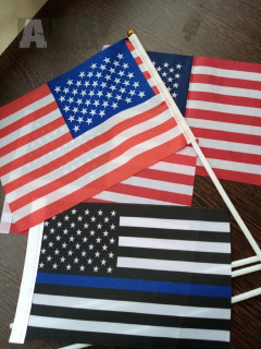 Vlaječky USA 21x14 cm.