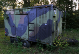 HMMWV hummer H1 M998 obytný přívěs - karavan