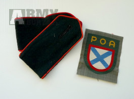 Insignie Ruské osvobozenecké armády (Vlasovci) POA Wehrmacht