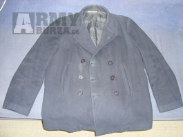Pea Coat Navy modrý kabát