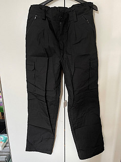 Kalhoty ripstop zimní černé 188/94