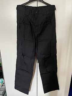 Kalhoty ripstop černé 182/88