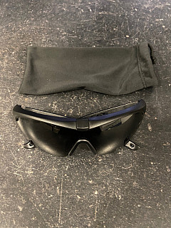 Ochranné brýle Crossbow ONE s balistickou odolností - tmavé