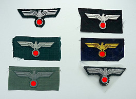 Náprsní orlice - uniforma Wehrmacht Heer, Kriegsmarine