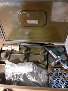 Dekontaminační sada ZOd-2 v kovové krabici