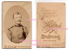 Fotografie voják Šumperk Mährisch Schönberg