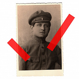 Fotografie čs. legionáře v Rusku První světová válka