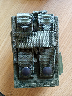 Warrior assault systems radio pouch ARP, olive pouzdro 
