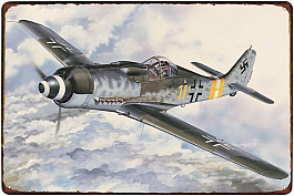 plechová cedule - Focke-Wulf Fw 190