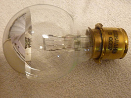 Žárovka k reflektoru OU 3G , typu PŽ 27 110