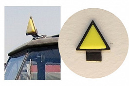 Znak na kabinu nákladních vozidel Gaz, Zil, UrAL, KrAZ, KamAZ a tahačů.