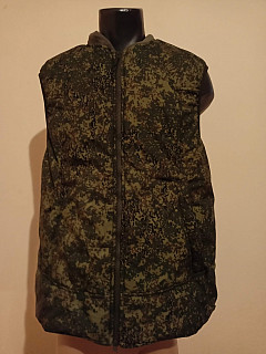 nepromokavá zateplená vesta ruské armády VKBO Ratnik EMR cifra