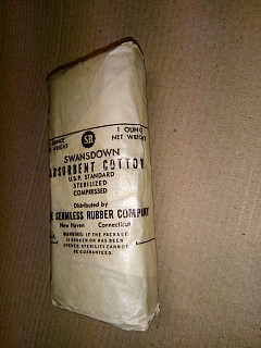 US WW2 Medic Absorbent cotton
