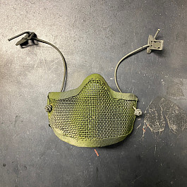 Lehká ochranná síťová maska s montáží na lištu helem