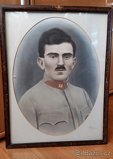 Obraz Rakouskouherského vojáka - pěkný