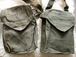 rumunská plátěná brašna na plyn.masku (královská armáda)