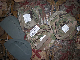US Army OCP MC multicam čepice polartec čepky fleece  U.S. 