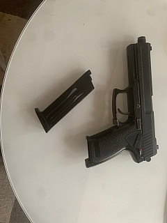 HK USP-45 plynová pistole 