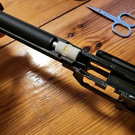 M1 Carbine, konverze na hopup gumičku 