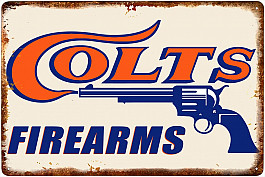 plechová cedule - Colt's firearms
