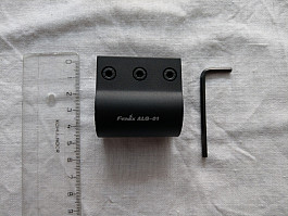 Montáž na raily Fenix ALG-01 na svítilny
