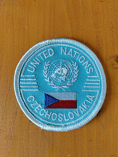 Nášivka United Nations Czechoslovakia UNPROFOR 