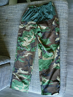 US Army kalhoty woodland pro těhotné 14R