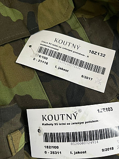 Prodám komplety vz 95