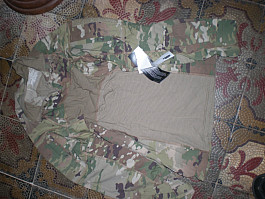 US Army Combat Shirt Massif flame resistant UBACS bojové triko pod vestu IOTV MC OCP USA