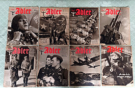Časopisy Adler - Luftwaffe originál