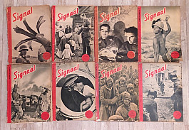 Časopisy Signal 1941-1944 Wehrmacht Luftwaffe WH LW